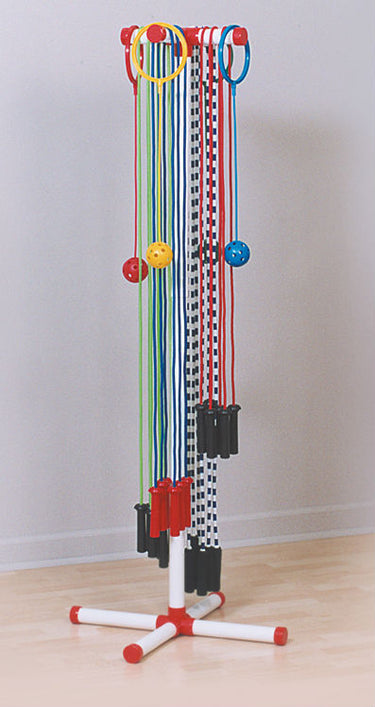 Jump Rope Tree – Ball Storage Cart | Heavy-Duty Construction | Easy Assembly | 20
